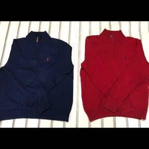 2 Men’s Polo by Ralph Lauren Large 100% Cotton